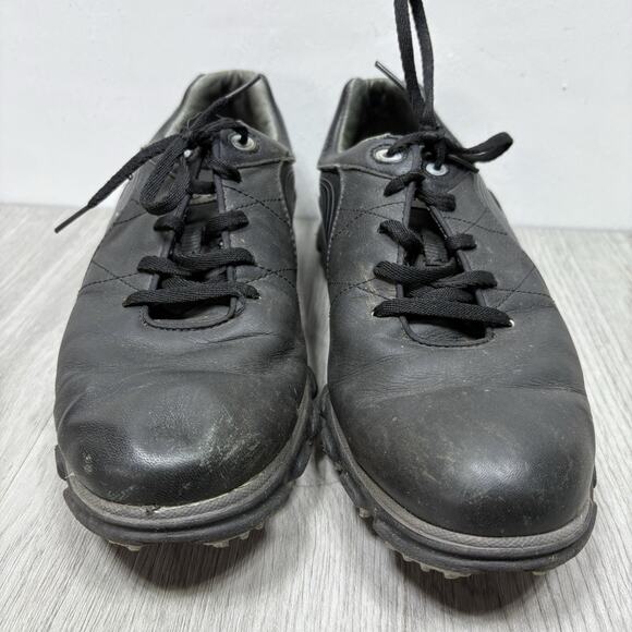 FootJoy Men's Pro SL Golf Shoes Spikeless Black 53273 Size 8.5 M Used - Picture 2 of 11